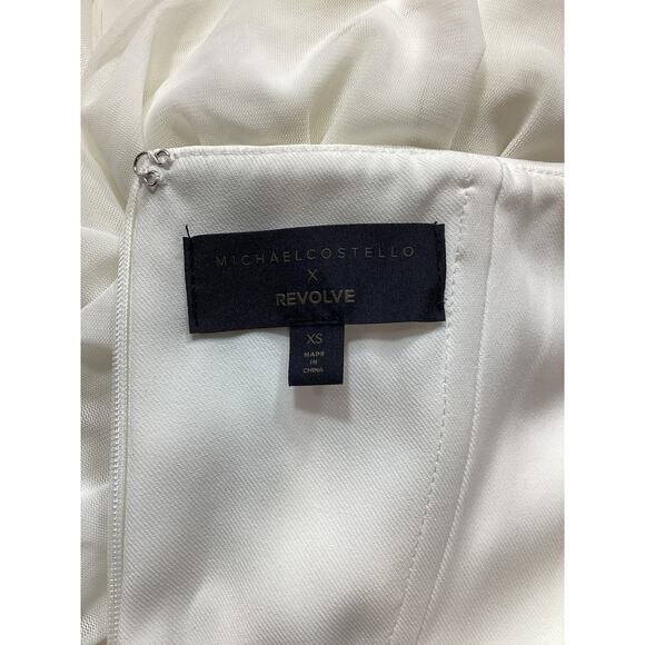 Michael Costello 'India' White Midi Dress Size XS - Picture 4 of 4